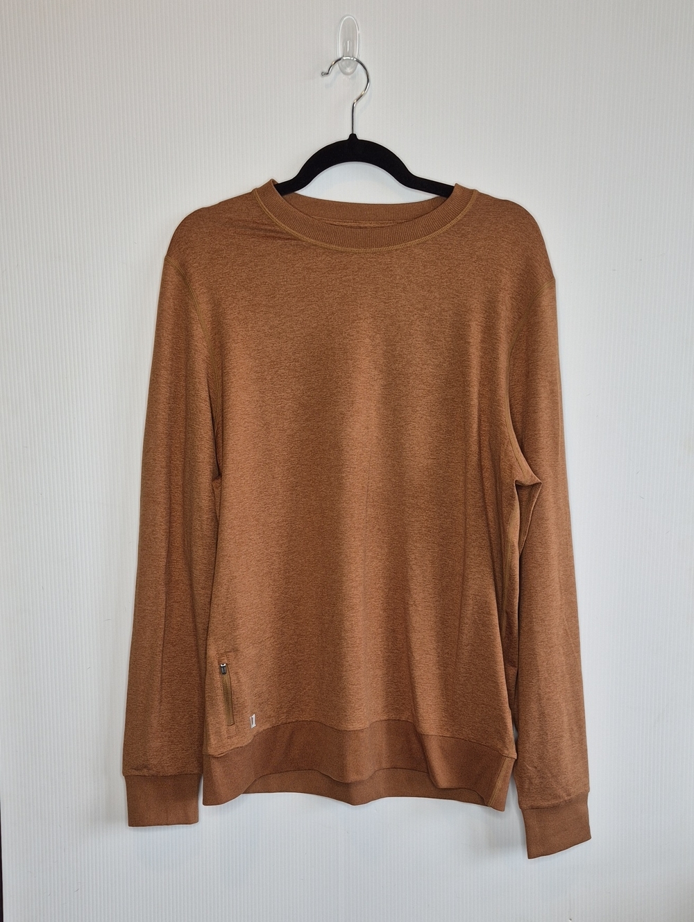 Men's Vuori Ponto Performance Crew Autumn Heather Size Large